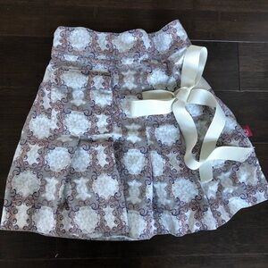 REDFISH kids skorts with ribbon tie. EUC!